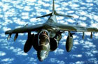 Harrier aircraft